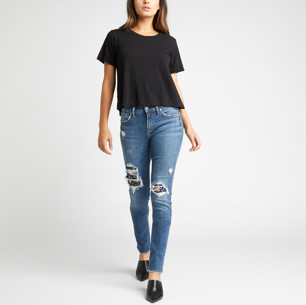 Silver Jeans Avery High Rise Slim Leg Jeans